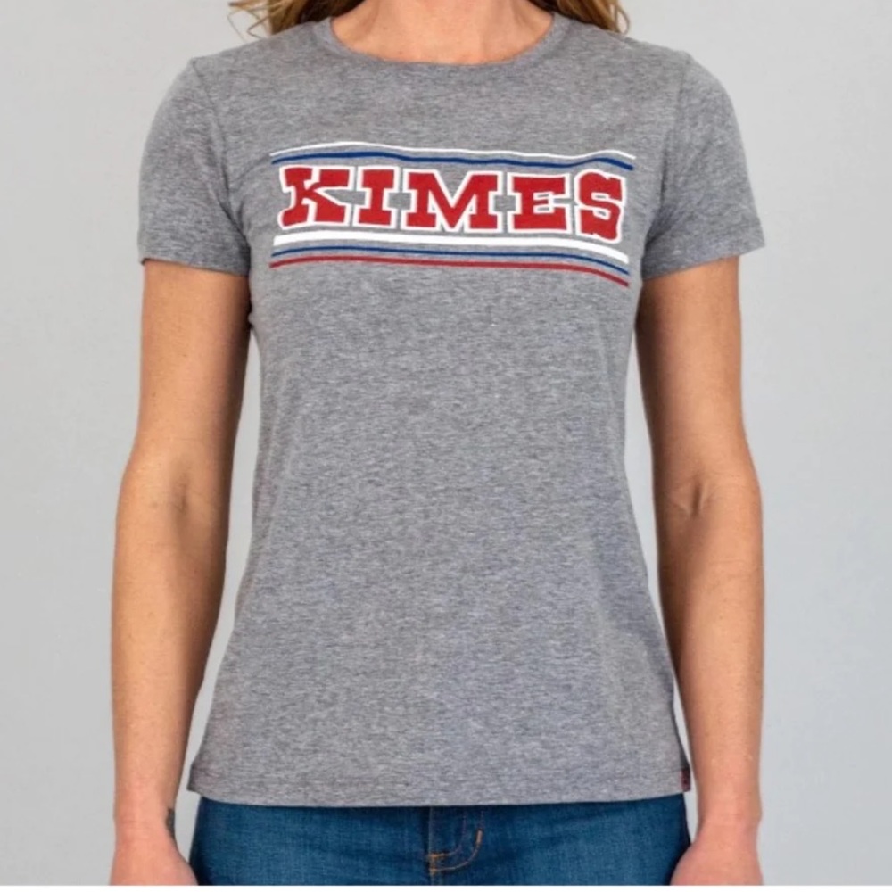Kimes Ranch Women's Billboard Logo Tee In Dark Heather Grey
